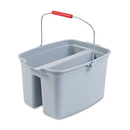 Rubbermaid Commercial 19 qt Gray, Plastic FG262888GRAY